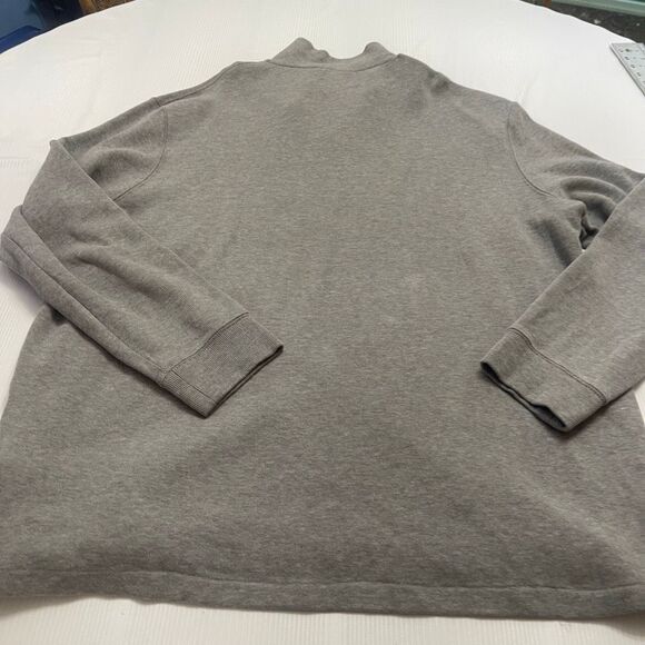Polo Ralph Lauren Men’s Grey Quarter Zip Sweater Pullover Size XXL - Picture 6 of 7